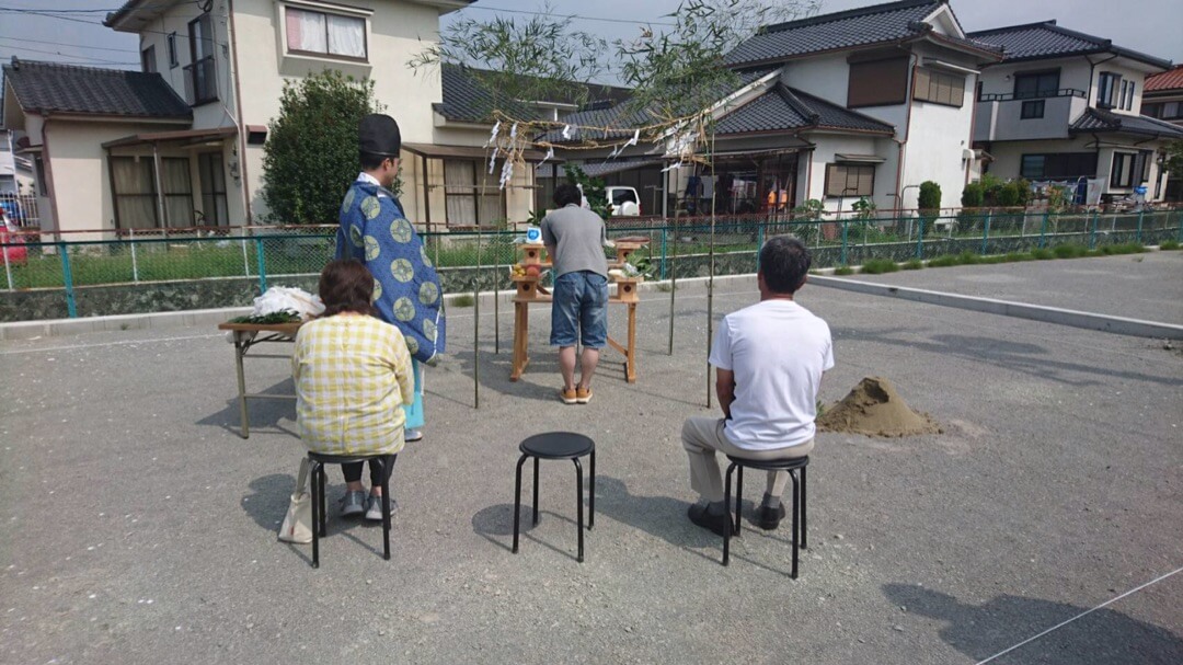 日田市M様邸・地鎮祭でした。